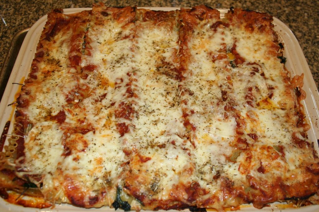 Vegetable Lasagna with Spinach and Zucchini – Sunday Cooking Channel